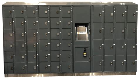 electronic storage lockers system